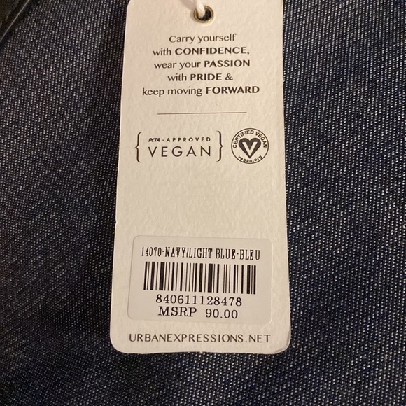 Denim Backpack - Picture 5 of 9